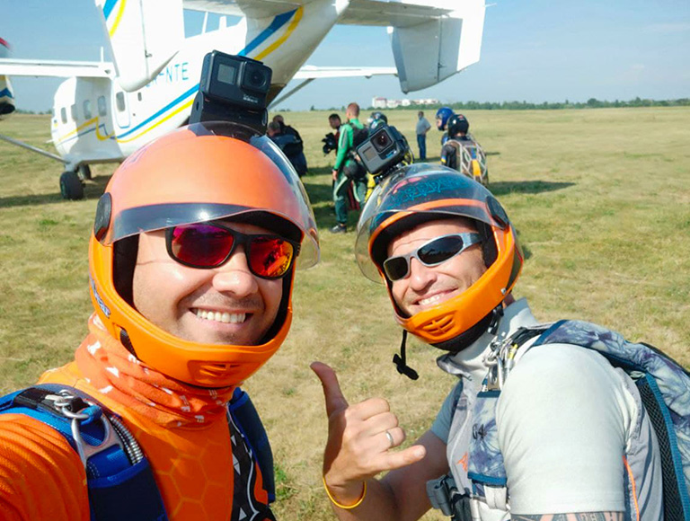 Skydiving in Kiev